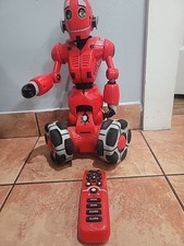 WowWee RoboSapien X Red Interactive Robot w/ Remote Control   Works / Untested