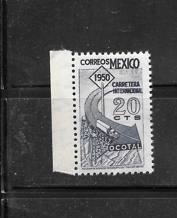 MEXICO  #869 1950 ROAD CONSTR. UNUSED MINT NH XF OLD CLASSIC COMMEMORATIVE STAMP