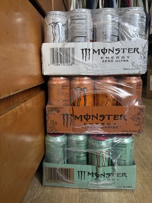 Monster Energy Drink Zero Sugar Zero Ultra Sunrise Paradise 24x473ml