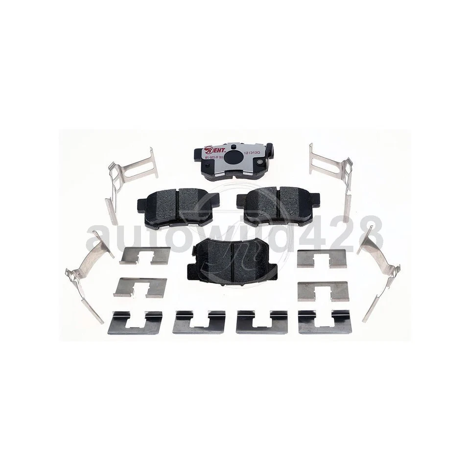 Juego de pastillas de freno delanteras traseras para Honda CR-Z FWD 1,5 L 2011 2012 2013 2014 2015 Foto 2 de 4