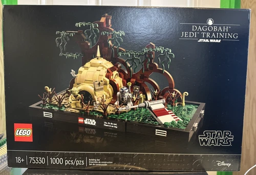 LEGO 75330 Dagobah Jedi Training Diorama Star Wars Set - New Sealed - Retired