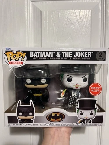 Funko Pop! Vinyl: DC Batman & The Joker - 2 Pack - GameStop (Exclusive)