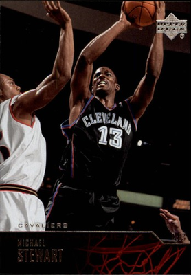 #ad 2003 04 Upper Deck #38 Michael Stewart BSK $0.99