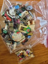 Mixed Lot Of Lego Building Blocks Bricks  Pieces Various Sizes  Colors