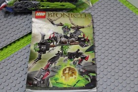 Lego (71301) Bionicle Ketar Creature of Stone, Used, Complete W/Manual, No Box
