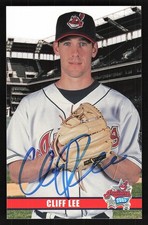 2003 Cleveland Indians Team Issue -CLIFF LEE RC-Rookie *Autographed*
