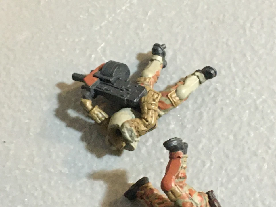 A32056 RACKHAM AT-43 ROJO BLOK MINIS SIN TARJETA LOTE INCOMPLETO 11 PK COMANDO SOLDADO Foto 4 de 4