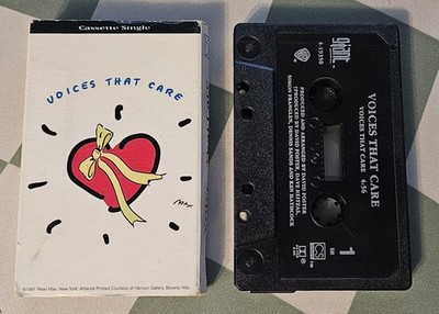 Voices that Care - Cassette Single Tape -  David Foster Celebrity Choir  B&B