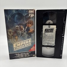 Star Wars The Empire Strikes Back VHS Tape 1980 Sci-Fi Classic 1984 Release