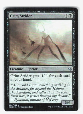 Grim Strider U Amonkhet 94 LP Foil