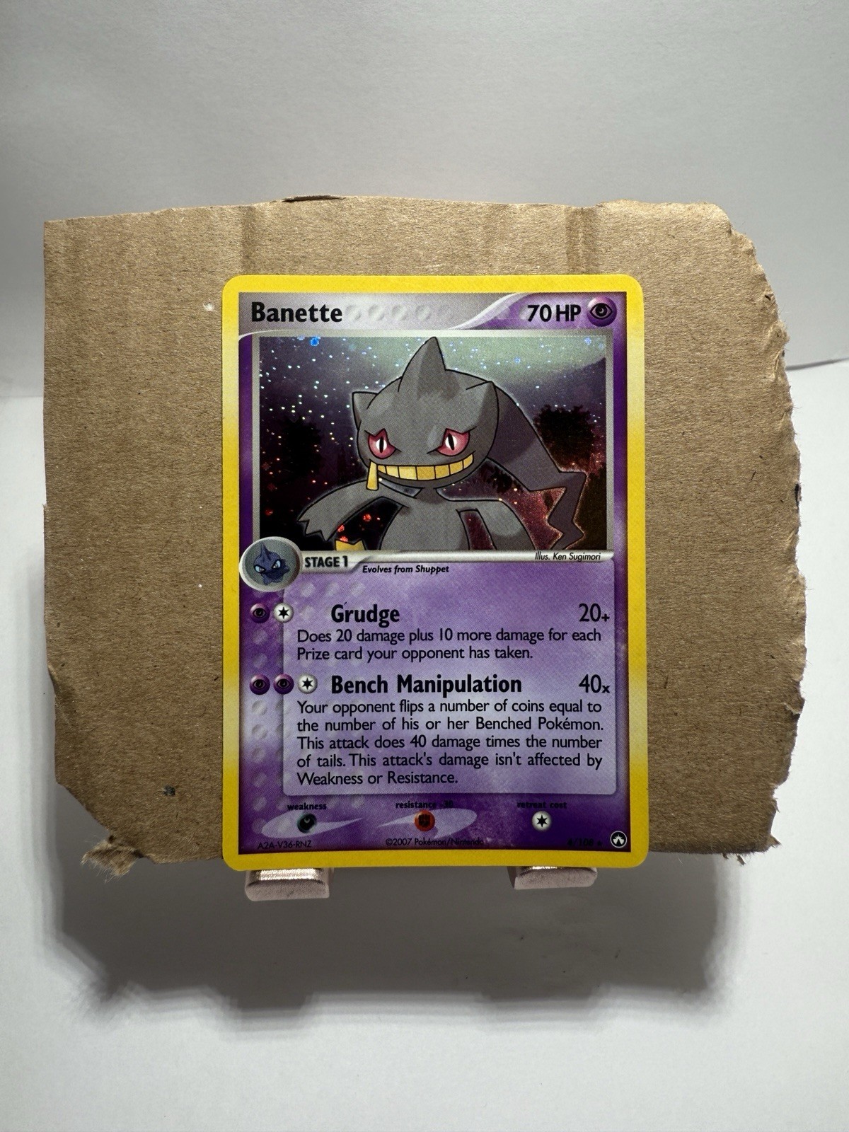 Banette 4/108 Power Keepers Holo Rare  Card English NM