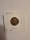 1917-S 1C BN Lincoln  Cent     F-VF
