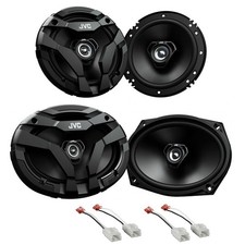 JVC CS Series 6x9  6.5" Front  Rear Door Speakers for 2002-2008 Dodge Ram 1500