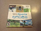Wii Sports (Nintendo Wii, 2006) Cardboard Sleeve CIB Complete Tested Working