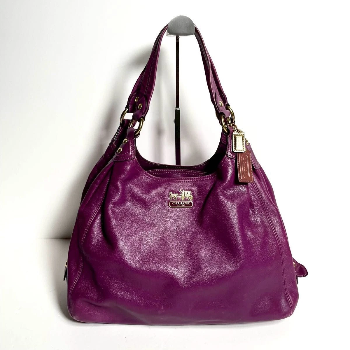 Coach Madison Maggie Purple for sale | eBay