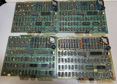 Lot of 4 34/54-124-001e boards Intel P8085AH Processor