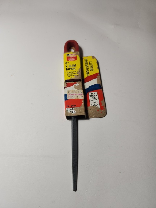 Fuller X Slim Taper File 6in