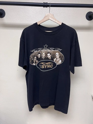 Authentic Vintage N Sync Tee 1990s vintage concert t-shirt, vintage, single stitch, B+ condition