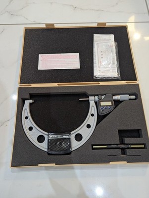 Mitutoyo Außen Digitale Mikrometer 5-6'' Bereich 0,0001'' Graduierung (193-216)