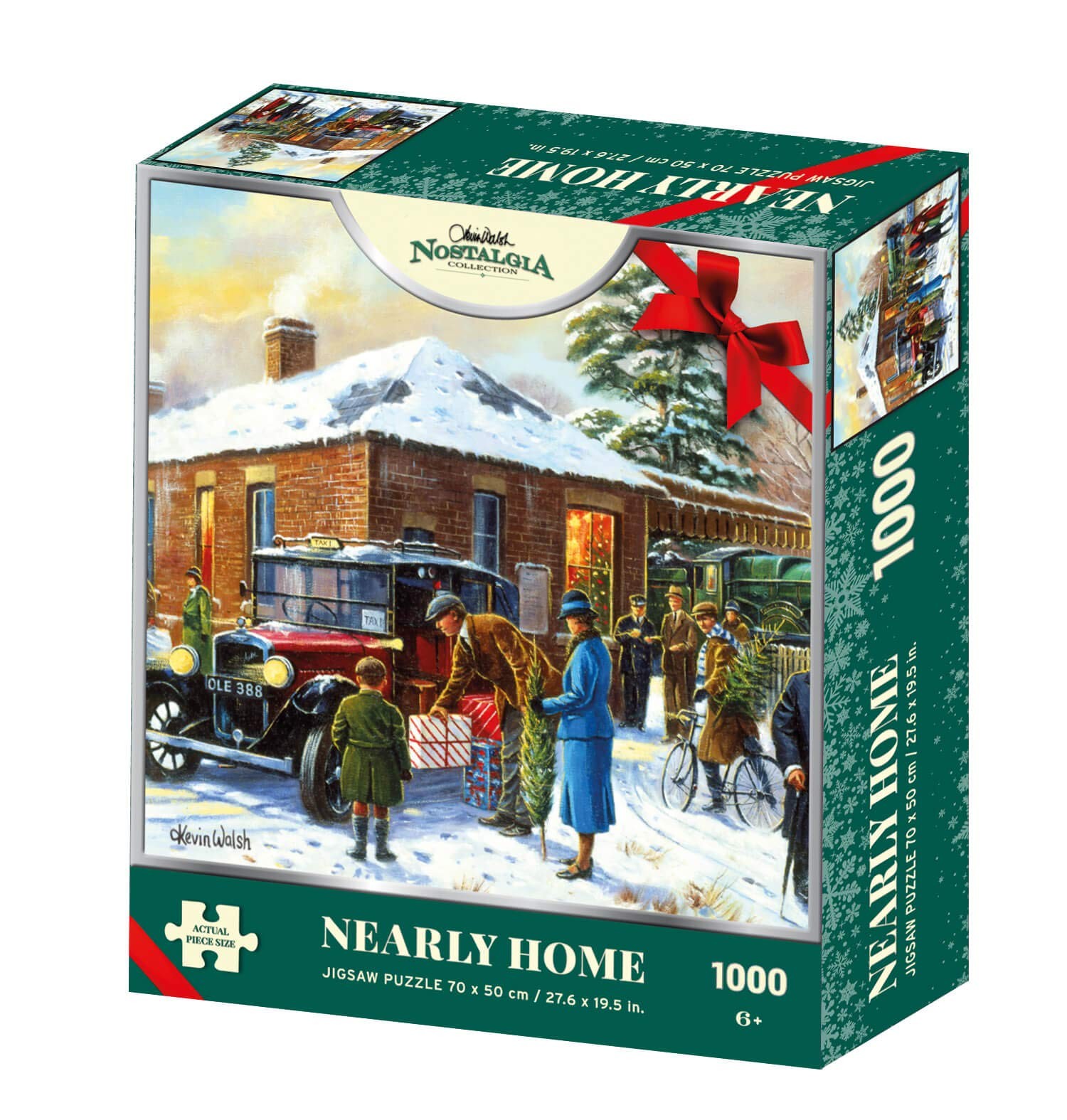 Kevin Walsh Christmas Collection Nearly Home 1000 Piece Jigsaw Puzzle 6290₽