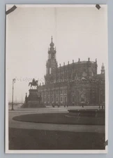 Dresden February 1930 - Hofkirche - Old Photo