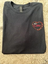 Brand diet coke valentines day tee shirt size large