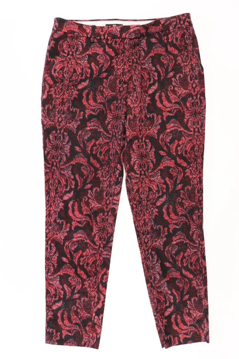 ⭐ Pantalón H&M para mujer talla 38, M rojo de algodón ⭐