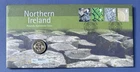 2001 UK £1 Coin For Northern Ireland PNC. 08011.