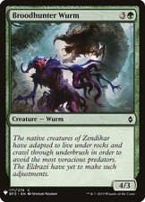 x1 Broodhunter Wurm - Mystery Booster - NM - MTG