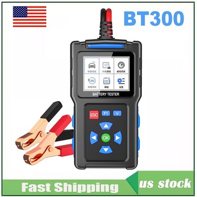 Topdiag BT300 Car Battery Tester 20-2000 CCA Automotive Battery Analyzer 12V/24V