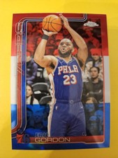 2025-26 Topps Chrome Red White and Blue Refractors #184 Eric Gordon