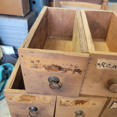 11 Vintage Tool Hardware Parts Cabinet Drawers Homemade Wood Garage Knobs Craft - Picture 4 of 18