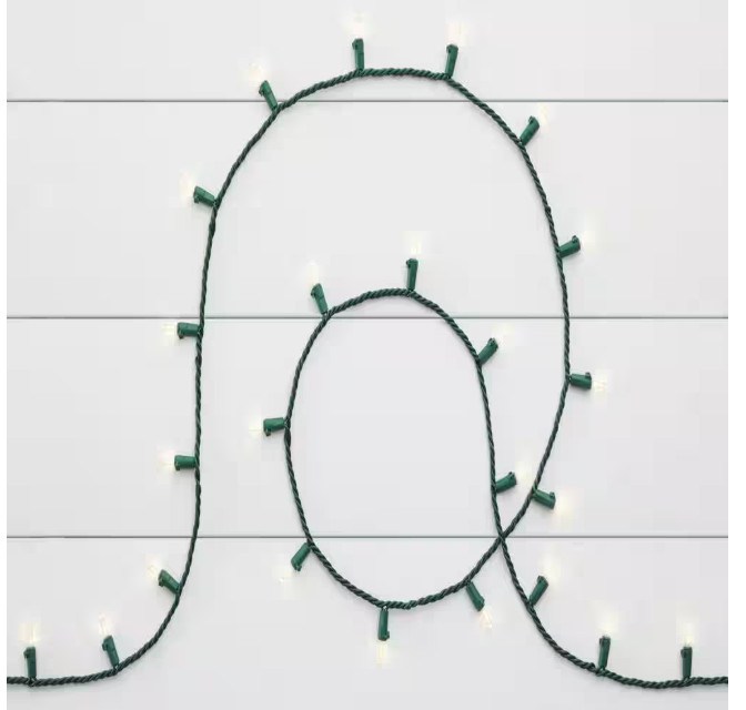 Home Accents Holiday 100 Mini LED Christmas String Lights Warm White