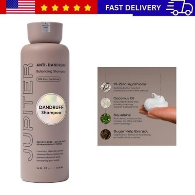 Anti-Dandruff Shampoo for Flaky, Itchy Scalp - Nourishes  Reduces Breakage