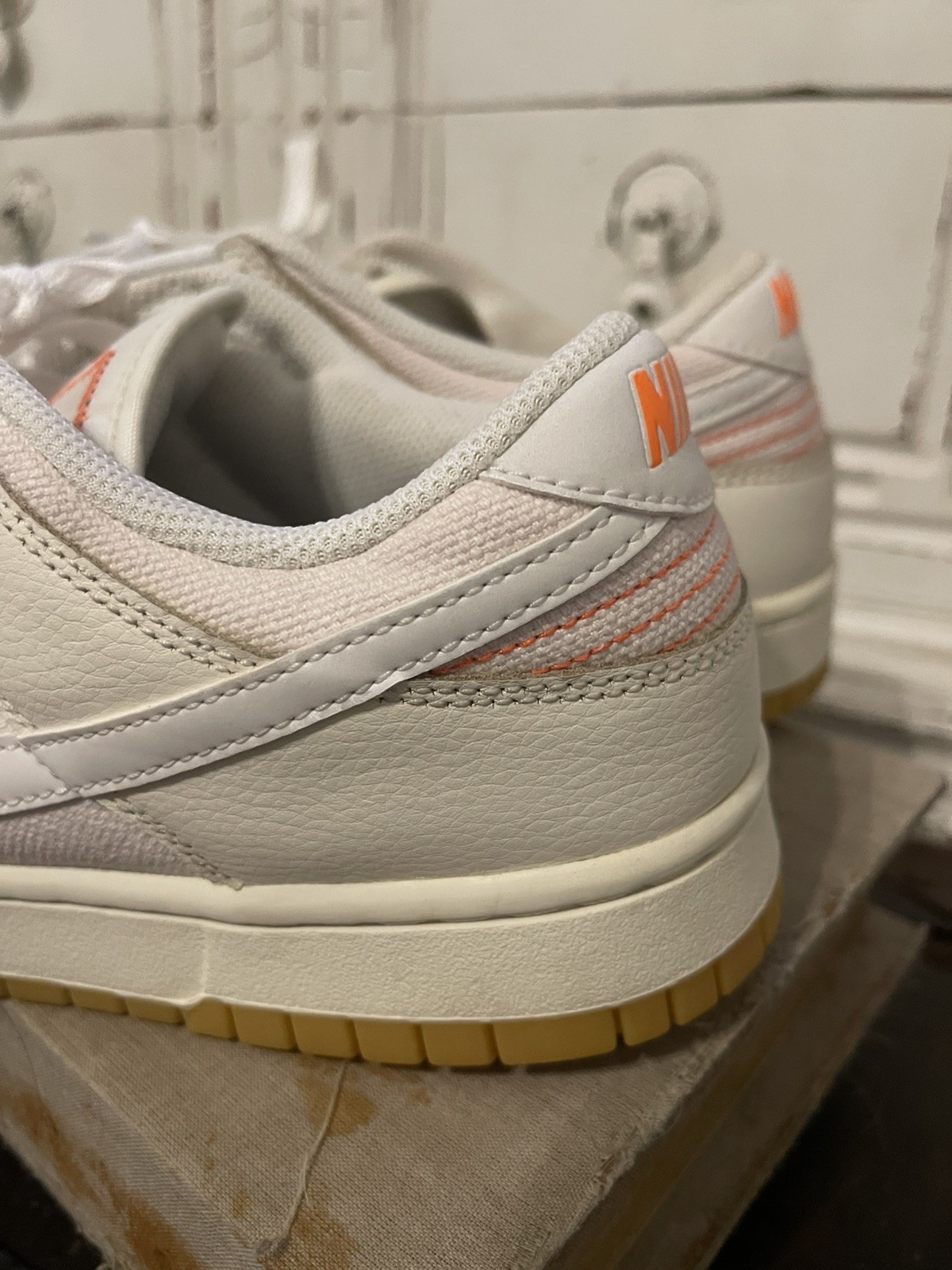 NIKE DUNK LOW SE "PATCHWORK IF LOST RETURN TO" WH… - image 4