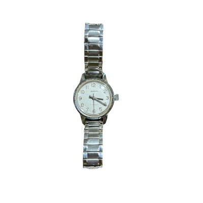 Wyler Signal Women s Watch Stainless Steel Case Silver Arabic Dial