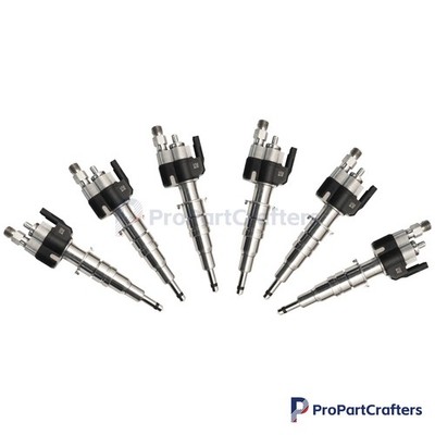 Set Of 6 For BMW N54 N63 Index 12 E90 135 335i 535 550 7585261-12 Fuel Injector
