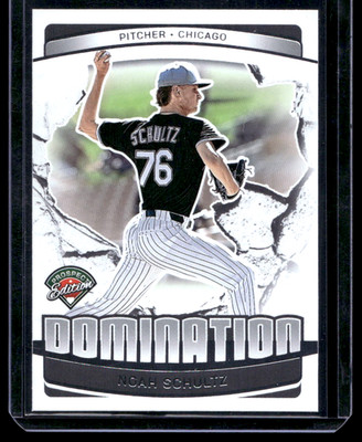 Noah Schultz 2025 Panini Prospect Edition Domination  Chicago White Sox