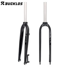 BUCKLOS 26/27,5/29 Zoll Starre Gabeln Gerade MTB Vorderradgabel Scheibe 1-1/8