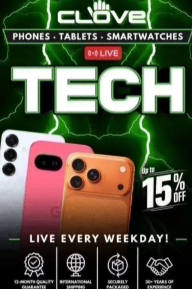 LIVE TECH DEALS! | up to 15% off iPhones, iPads & more