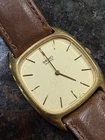 1970s Seiko Quartz Men’s Classic Dress 30mm Quartz Watch 2620-1020 Need Battery