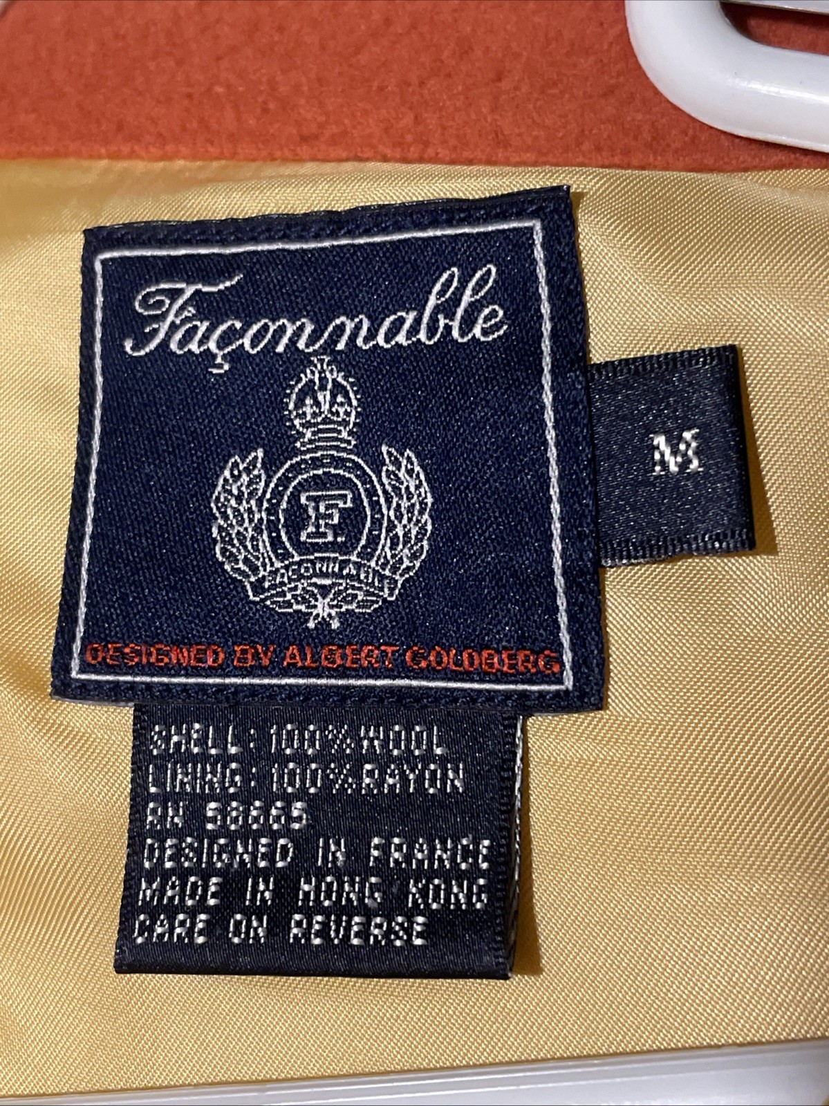 Faconnable Wool Button Down Jacket - image 2
