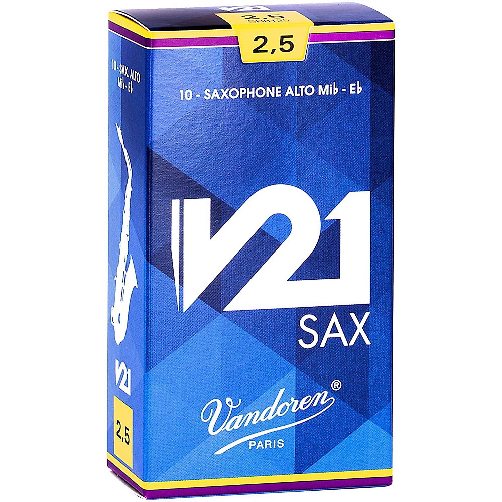 Vandoren V21 Alto Saxophone Reeds 25 7790₽