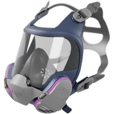 GVS FFM1243 Elipse Full Facepiece Respirator with P100 Replaceable Filters, On