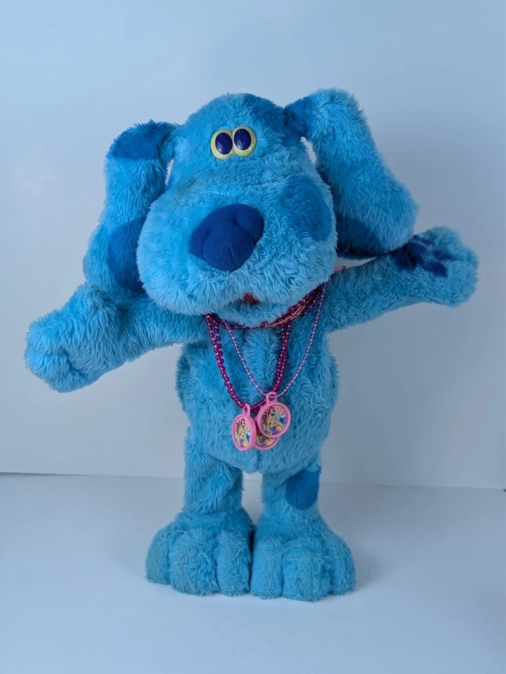 Peluche interactivo Fisher Price 2003 vintage Blue's Clues Boogie canto baile Foto 2 de 4