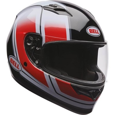 Bell Helmets Qualifier Grid Full Face Helmet | Black/White/Red