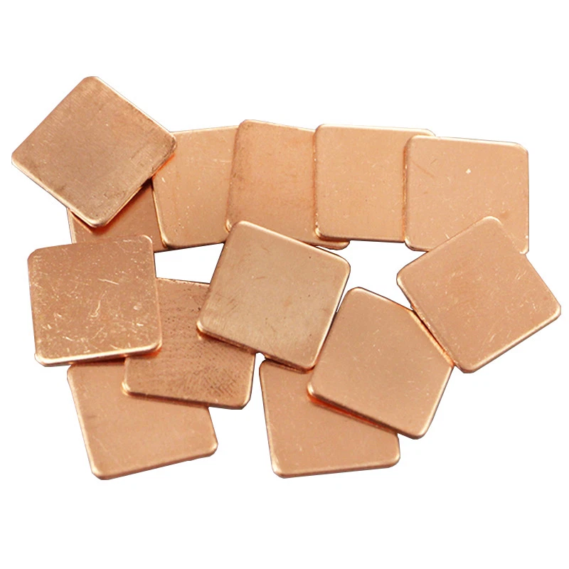 15x15x1mm Heatsink Copper Shim Thermal Pads for Laptop GPU CPU VGA 1pcs - Image 3 of 4
