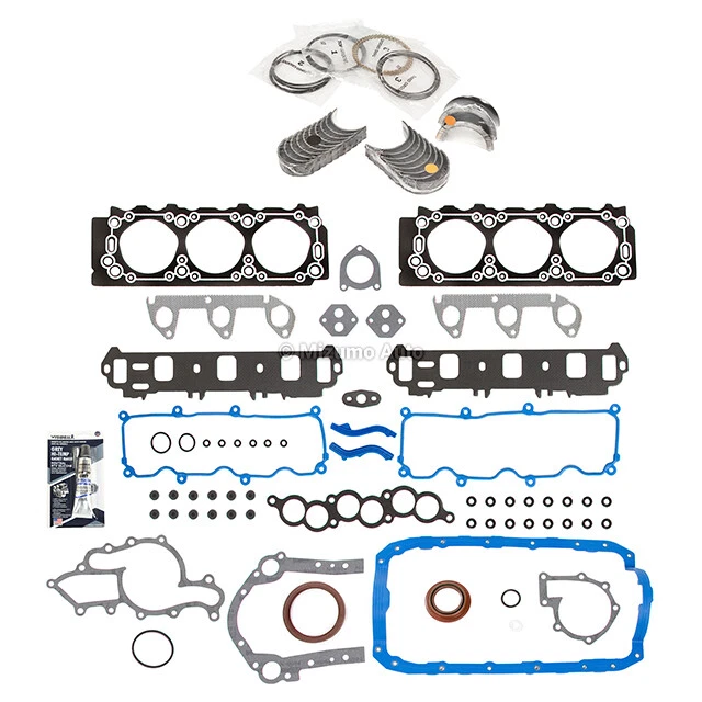 Полный комплект прокладок подшипников кольца подходят для 91-95 Ford Mercury 3,0 л OHV - Изображение 2 из 4
