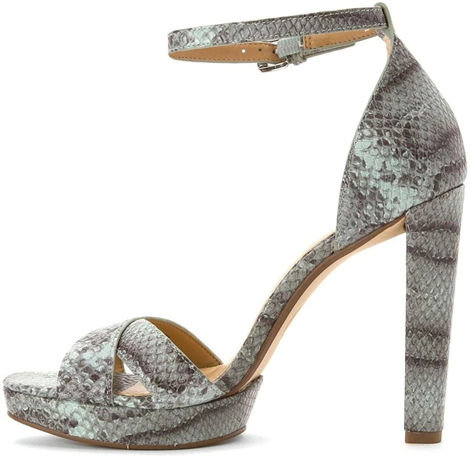 Sandalias de vestir Michael Michael Kors Divia de dos piezas para mujer, Celadon, talla: 8,5 M Foto 2 de 4