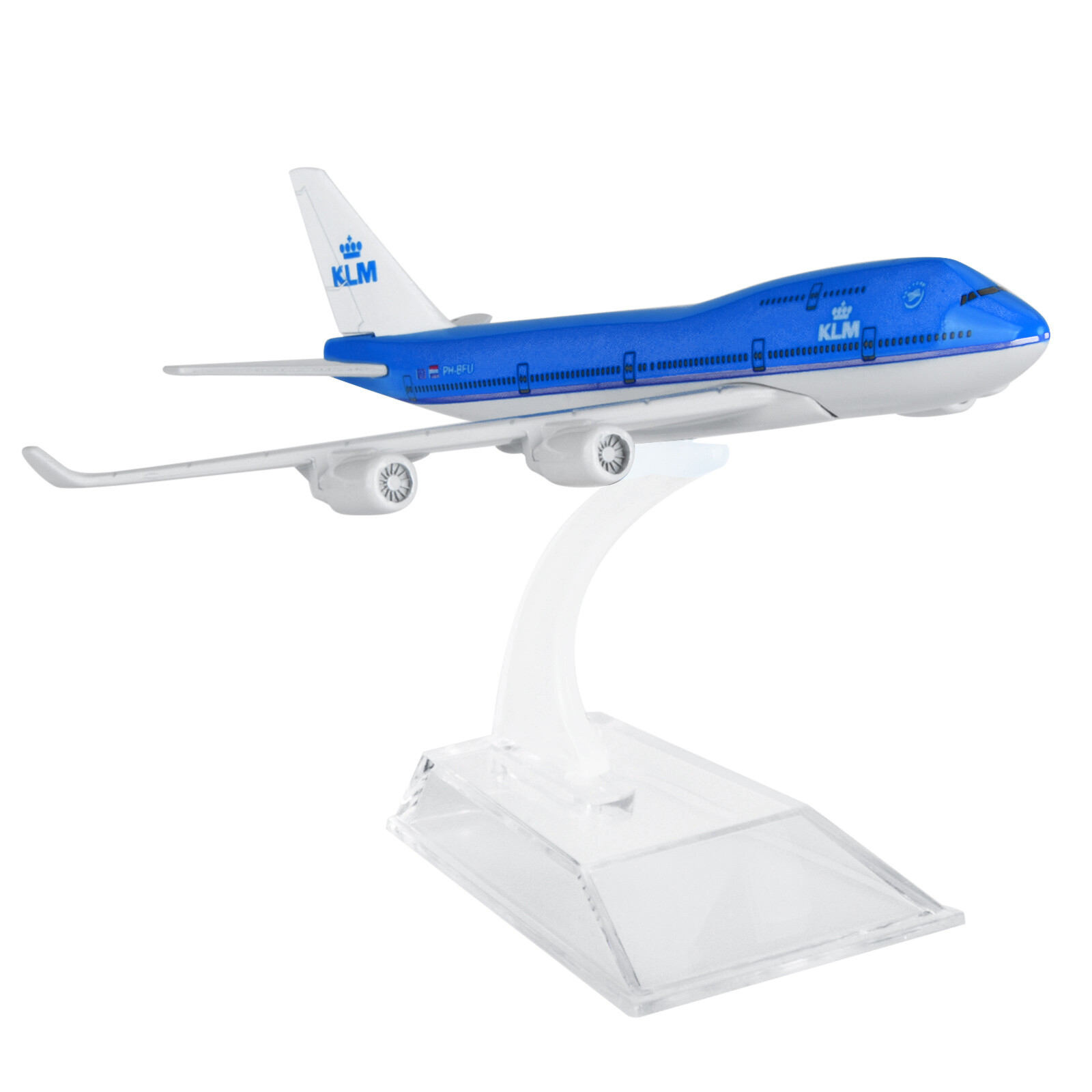 1/400 16cm Dutch Airlines KLM B747 Airplane Model Alloy Diecast Plane Model J